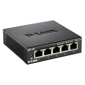 D-LINK 5-PORT 10/100/1000MBPS UNMANAGED SWITCH DGS-105