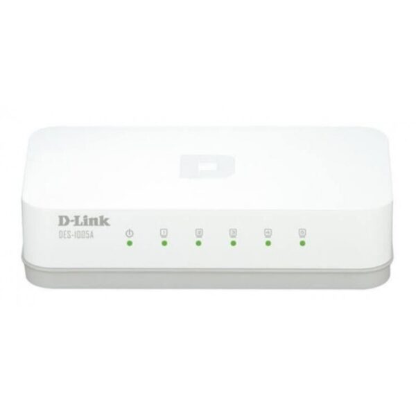 D-LINK 5-PORT 10/100MBPS UNMANAGED SWITCH N-WA DES-1005A