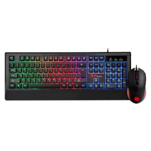 TECLADO GAMER TT ESPORTS COMBO CHALLENGER CHC OPTICAL NOTHONG PLUNGER S/P
