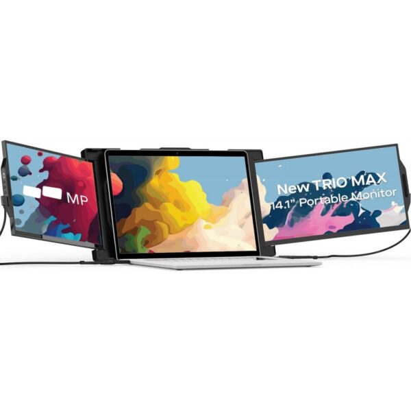 ACCESORIOS BYH MONITOR PORTATIL PARA NOTEBOOK TRIO MAX TRI-SCREEN 2.0 14.1