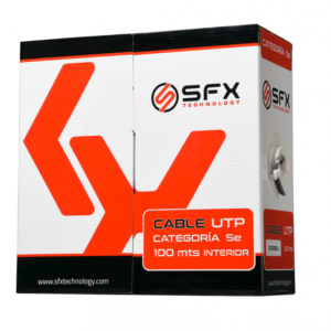 CABLE UTP SFX CAT5 100M INTERIOR