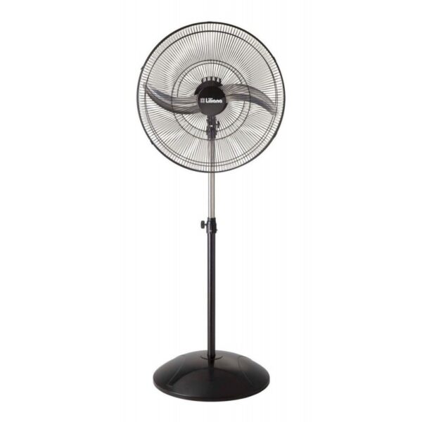 LILIANA VENTILADOR DE PIE 25 PARR METAL NEGRA ASPAS METAL OSC+RECLIN+COOLBREZZE VP25MCB