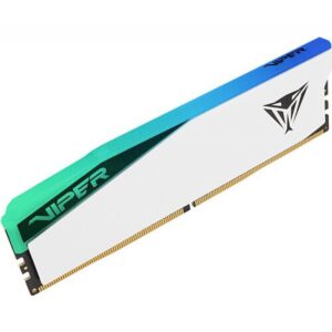 MEMORIA PATRIOT DDR5 VIPER ELITE 5 16GB 5200MTS RGB CL36 WHITE HS SING PE001047