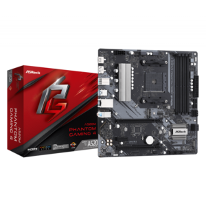 MOTHER ASROCK (AM4) A520M PHANTOM GAMING 4