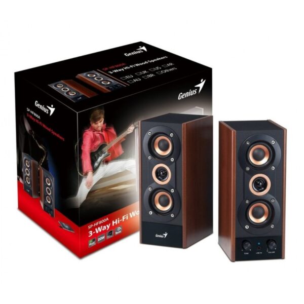 PARLANTE GENIUS SP-2.0 HF800A II MADERA