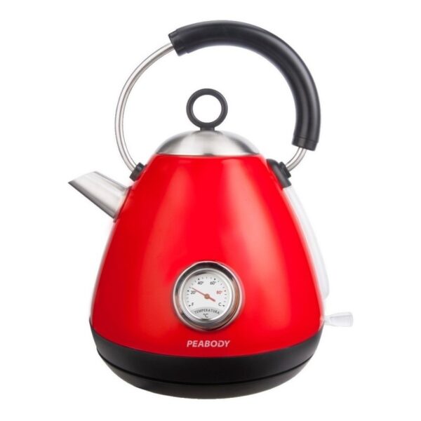 PEABODY JARRA ELECTRICA CON TERMOMETRO ROJO KV8215R