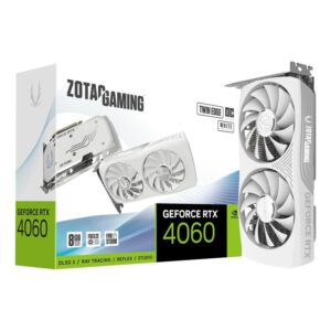 PLACA DE VIDEO ZOTAC RTX 4060 8GB TWIN EDGE OC WHITE EDT