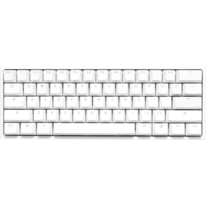 TECLADO GAMER DUCKY ONE 2 MINI RGB CHERRY MX BROWN DOUBLE-SHOT PBT MECANICO WHITE ISO ESPAÑOL