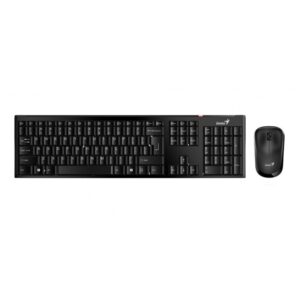TECLADO GENIUS+MOUSE SLIMSTAR 8000SE SP BLACK