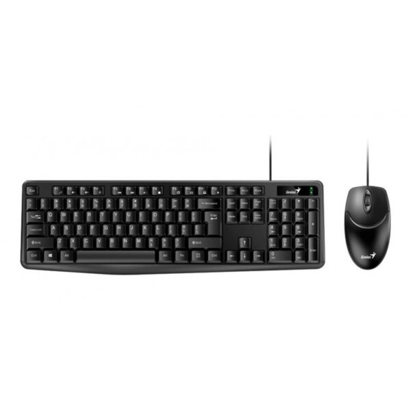 TECLADO + MOUSE COMBO USB GENIUS KM-170 BLACK