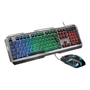 TECLADO Y MOUSE GAMER TRUST TURAL ES GXT 845
