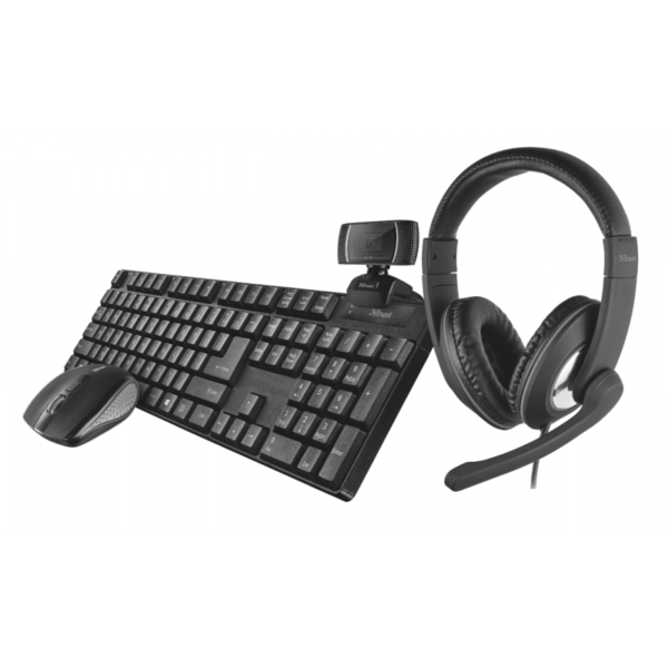 TRUST HOME OFFICE COMBO 4EN1 QOBY