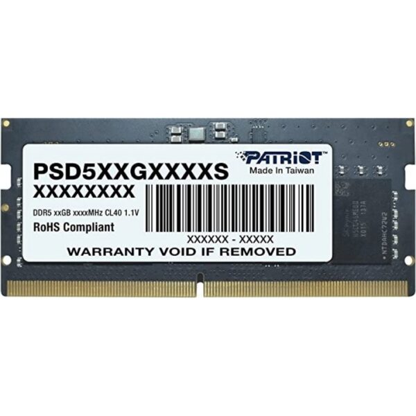 MEMORIA PATRIOT SIGNATURE LINE SODIMM DDR5 32GB 4800MT/S PS001641