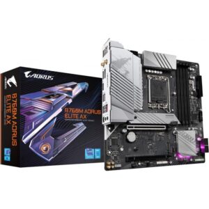 MOTHER GIGABYTE (LGA1700) B760M AORUS ELITE AX 1.3