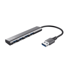 TRUST HALYX HUB USB 4 PUERTOS 3.2 GEN1 ALUMINIO